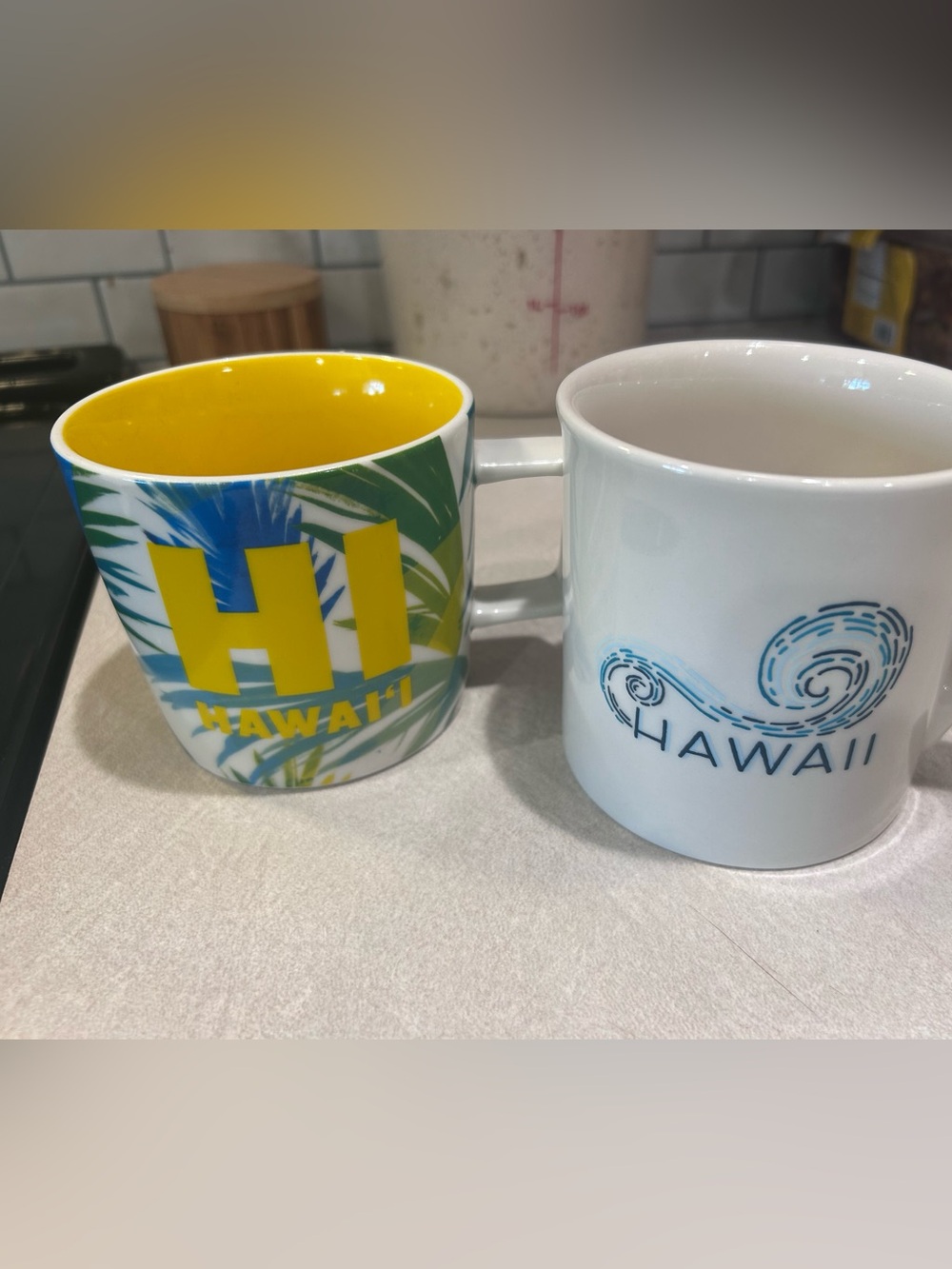 Lot of Two Starbucks Mugs Hawaii